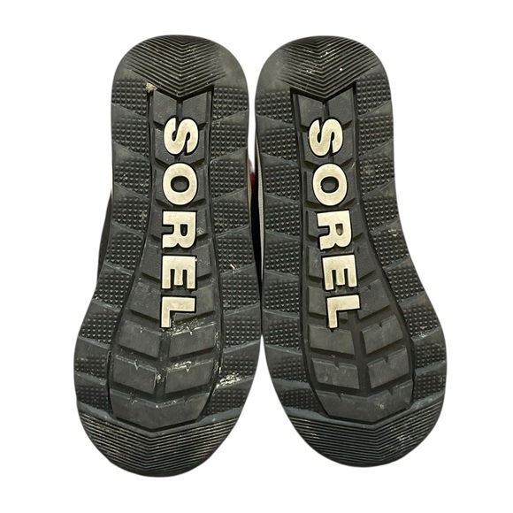 Sorel Boots Waterproof Winter Kids Brown Black 12.5 - Picture 4 of 5